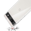 Pikkukuva 2 / 6: Google Pixel 8a:n Läpinäkyvä Pehmeä TPU-Suojus Transparent