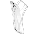 Miniatyrbillede 1 af 2: iPhone 14 Genomskinligt Mjukt TPU Skal Transparent