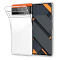 Pikkukuva 2 / 4: Google Pixel 6 Pro Genomskinligt Mjukt TPU Skal Transparent