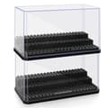 Mini Figure Display Box, Stackable Dustproof Building Block Display Box Compatible with Action Figure Toys (FMY) As Shown As Shown