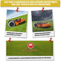 Miniatyrbilde 5 av 5: Gressklipper type S / M høykvalitets rustfrie stålnagler 3mm