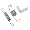 Miniatyrbillede 1 af 5: Aluminium Gas Return Spring Bracket, Compatible with CHEVY, FORD, MOPAR Engines