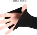 Miniatyrbillede 2 af 5: DRealm 4 par overarmsformere kompression til kvinder slappe arme kompression elastiske formere sport fitness slankende sort