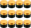 12 tomme genopfyldelige ansigtscremekrukker til læbepomade rejseopbevaring