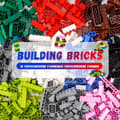 730 st Micro Brick DIY-kit – Kreativt Fritt Bygge Löst Pack*rosa* pink pink