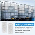 Miniatyrbillede 3 af 4: PCS Nylon IBC-filter, IBC Regnvandstankfilter Vaskbart IBC Erstatningsfilter Nylon - IBC Tanklåsbeslag (163 mm)