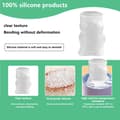 Miniatyrbild 7 av 7: Silikonform Påskhare 1/2-pack – Gjutform för gips, harts & ljus, påsk-silikonform för påskdekoration och hobby A-1pc