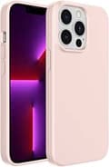 (Rose) Silikondeksel til iPhone 13 Pro 6,1 tommer, etui i