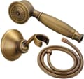 Duschhuvud, Duschset, Antik Mässing Duschset Duschsystem, Med Duschhållare och 1,5M Duschslang Antikt Duschset