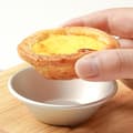 Miniatyrbilde 4 av 7: 6-delt - Kakeform - Eggeterteform - Mini terteform - Eggeterteformer - Rustfritt stål - Terteform - med - Non-stick-belegg - Bakeformer