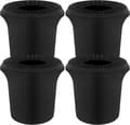 4-pack 32 gallon stretch svart