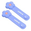 Miniatyrbild 1 av 5: Blue Silicone Cable Organizer Headphone Cord Winder for Cable Storage 2 Pcs [DB]