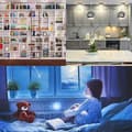 Miniatyrbild 4 av 5: LED Puck Lights 6-pack with 2 Remote Controls, RGB Color Changing Dimmable Touch Lighting for Wardrobe Kitchen Party, White white