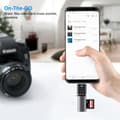 Pikkukuva 4 / 5: CLAMP USB C - USB 3.0 -sovitin (2 kpl), OTG USB-C - USB-A 3.0 -sovitin, yhteensopiva MacBookin, USB-C-älypuhelimien ja Type-C-laitteiden kanssa, musta.