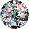 Miniatyrbilde 2 av 5: 50 stk Programmeringsklistremerker, Gaver til Utviklere, Programmerere, Hackere, Ingeniører, Programklistremerker for Laptop, Datamaskin, Vann