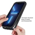 Miniatyrbild 4 av 5: For iPhone 14 Plus Starry Sky Solid Color PC + TPU Phone Case