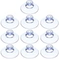 10 pieces suction cups, suction cup for glass table, mini suction cup, transparent suction cups for various smooth surfaces, glass, tiles