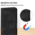 Miniatyrbild 5 av 5: (Pow Yeah!) For Samsung Galaxy A17 5G Case Solid Color Leather Wallet Protective Phone Cover Black