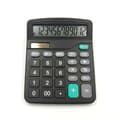 Office Calculator 12 Digit Large LCD Solar Display Calculator Office Desk