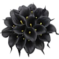 Miniatyrbillede 1 af 5: 24 stk. Kunstige Latex Calla Lily, Realistisk Enkelt Stilk Calla L