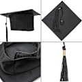 Miniatyrbilde 3 av 5: Hvit Studentlue og Skjerf for Graduation
