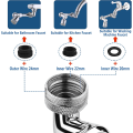 Miniatyrbilde 2 av 5: Sprutfilterkran, Kranlufter, Kranfilter, 1080° Rotatable