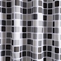 Pikkukuva 2 / 5: Suihkuverho 180 x 200 cm Vedenpitävä Tekstiili, Pesu Polyesteri