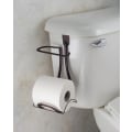Pikkukuva 2 / 4: Metalliset WC-paperiteline, Säiliön yläpuolinen paperiteline kylpyhuoneeseen