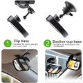 Miniatyrbilde 2 av 5: 1 stk Baby Bakkespeil + 2 Holdere, Baby Watch Mirror, Bilspeil