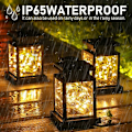 Pikkukuva 4 / 5: 1 x Ulkoilma Aurinkolämpölyhty, 30 LED Mini Ripustusaurinkolämpölyhty, Ulko