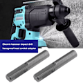 Miniatyrbild 2 av 5: 2 st SDS till 1/4 tum Hexskaft Borrbit Adapter Magnetisk Socket Driver Konverteringsverktyg Borrbit Adapter för SDS Hammare Borrverktyg 60mm
