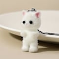 Miniatyrbild 4 av 5: Katt Nyckelring Y2K Söt Luddig Estetisk Kawaii Nyckelringar berlocker Tillbehör för Väska Ryggsäck Plånbok Hängen Dekor