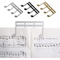 Miniatyrbillede 2 af 5: Musiknotemappe (sort), dagbogsmusikbogsmappe, klaverprint