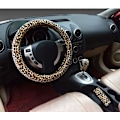 Miniatyrbild 1 av 5: 3 i 1 Mjuk Leopard Rattrattsskydd Handbromsgrepp Co