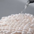 Miniatyrbillede 4 af 5: Chenille Håndklæde Sæt af 2, Mikrofiber Badehåndklæder, Absorberende Håndklæder