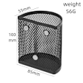Miniatyrbillede 2 af 5: 3 stk. (8,5x5,5x10 cm) Magnetisk Net Penneholder Opbevaringskurv Re