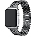 Miniatyrbillede 2 af 5: Sort - Rem til Apple Watch 38mm, Rustfrit Stål iWatch Rem