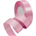 Miniatyrbillede 1 af 5: 22M Satinbånd 2cm (pink) Bredt Satinbåndsløkke Gavebånd Dec