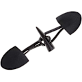 Miniatyrbillede 5 af 5: 6 Par Butoner i Sort, 16x4cm Toggle Horn Duffle Butoner til B