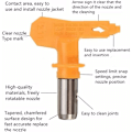 Miniatyrbilde 4 av 5: Sprayer Reversible Airless Spray Gun Dyser for Wagner Paint Guns