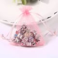 Miniatyrbild 5 av 5: 100-pack Organza-påsar, 7x9cm, Organza-presentpåse, Smyckespåse