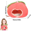 Miniatyrbillede 3 af 5: Apple Pink Lille Dyr Vinterhus, Hamster Rede, Blød Aftagelig