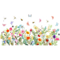 Miniatyrbillede 4 af 5: Anti-kollision Iris Have-blomster Vindueklistermærker Glasklistermærker