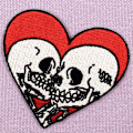 Miniatyrbilde 4 av 4: 5 stk The True Love Till Death Patch Broderte Applikasjoner Stryk På Sy På Emblem