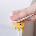 Miniatyrbilde 5 av 5: 4-delt sett (gul) Tåreformet bordhjørne anti-kollisjonsmatte