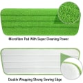 Miniatyrbilde 3 av 5: 3 stk Mikrofiber Mopp Hode, Mikrofiber Mopp Erstatning
