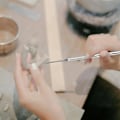 Miniatyrbillede 5 af 5: 2 STK Ler Nåleværktøjer, Polymer Ler Skulpturværktøjer, Rustfrit Stål Pottemagerværktøjer, Lufttørrende Ler Værktøjer til Prikning Syning Modellering Udskæring