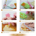 Miniatyrbild 3 av 5: 30 × 40 Diamond Painting Brodery Diamond Painting Complete Kit