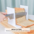 Miniatyrbillede 2 af 5: Brødkniv, Brødskiver Brødskiver Justerbar Toast Skæring