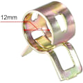 Miniatyrbild 2 av 4: 50 st 12 mm Slangklämma Resort Clip Bränsleledning Silikonfäste Rörklämma Band Åtgärdstyp Lågtrycksluft